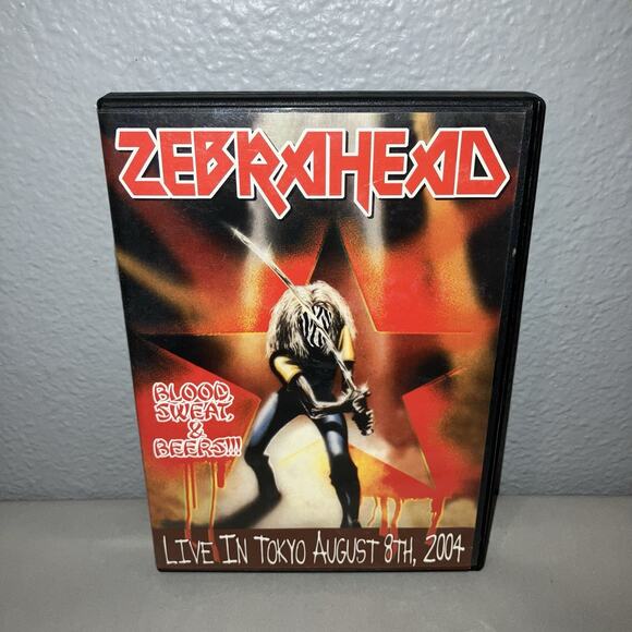 Dvd Used Zebrahead Blood Sweat And Beers Live In Tokyo Rare Music Performance - Picture 1 of 5